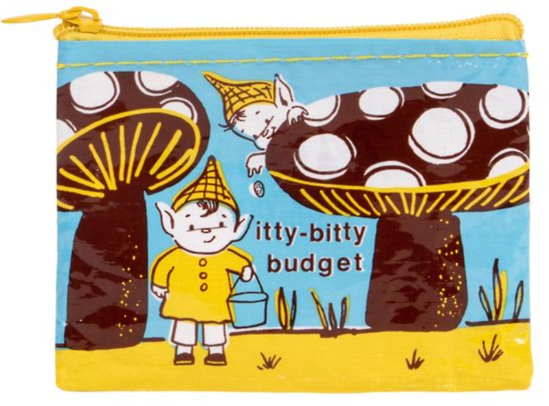 Blue Q Coin Purse - Itty Bitty Budget