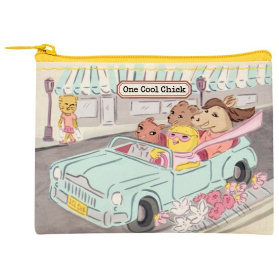 Blue Q Coin Purse - One Cool Chick