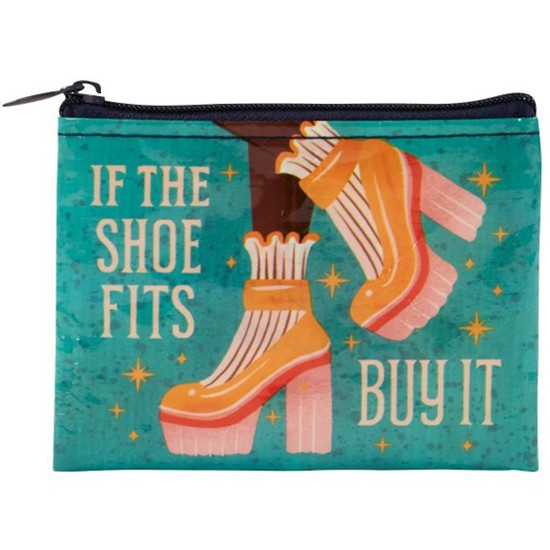 Blue Q Coin Purse - if the Shoe Fits