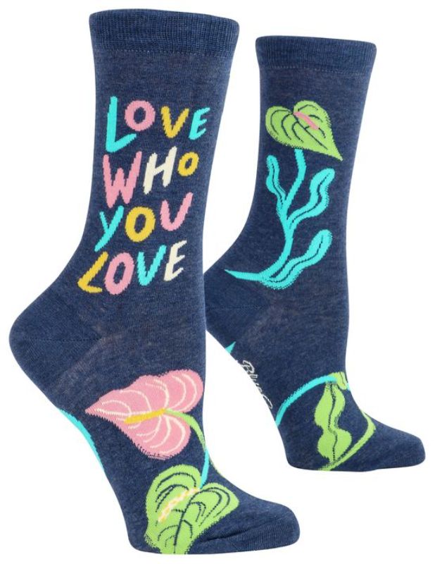 Blue Q Socks - Love Who You Love