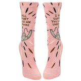 Socks - Underwire Bra Crew