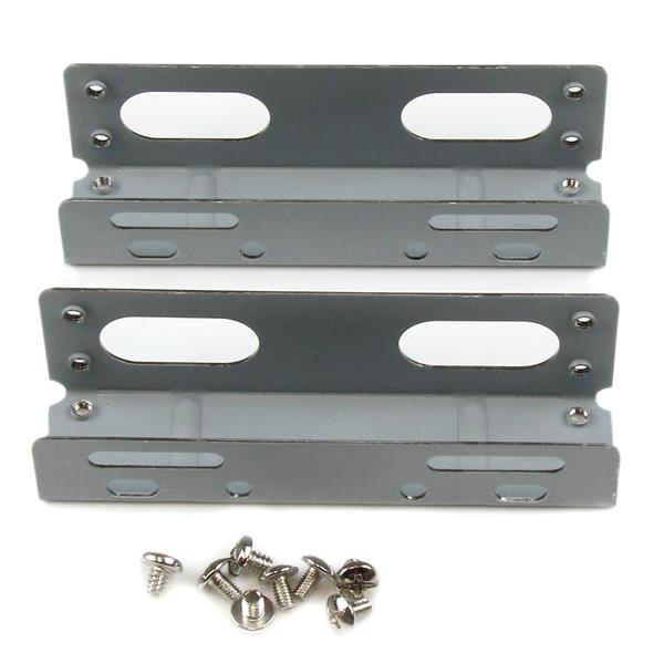 3.5in Universal Hard Drive Mounting Bracket Adapter, enabling installation in 5.25in bays for improved computer storage.