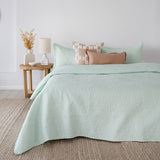 Queen / King Botanica Coverlet Set Glacier- Bambury