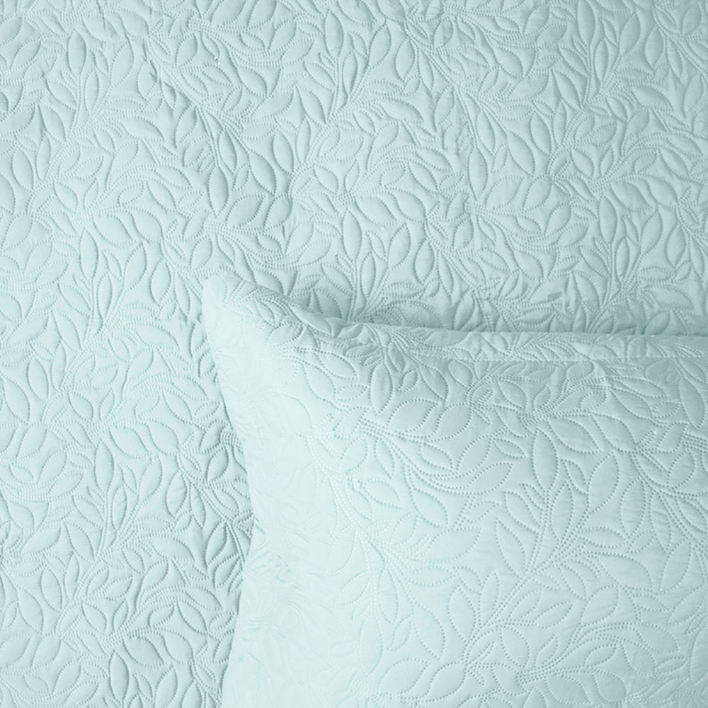 Single / Double Botanica Coverlet Set Glacier- Bambury