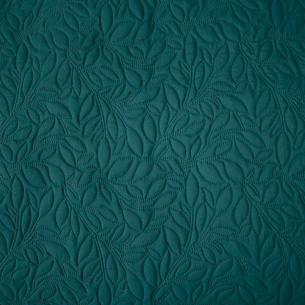 Single / Double Botanica Coverlet Set Teal- Bambury