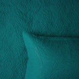 Single / Double Botanica Coverlet Set Teal- Bambury