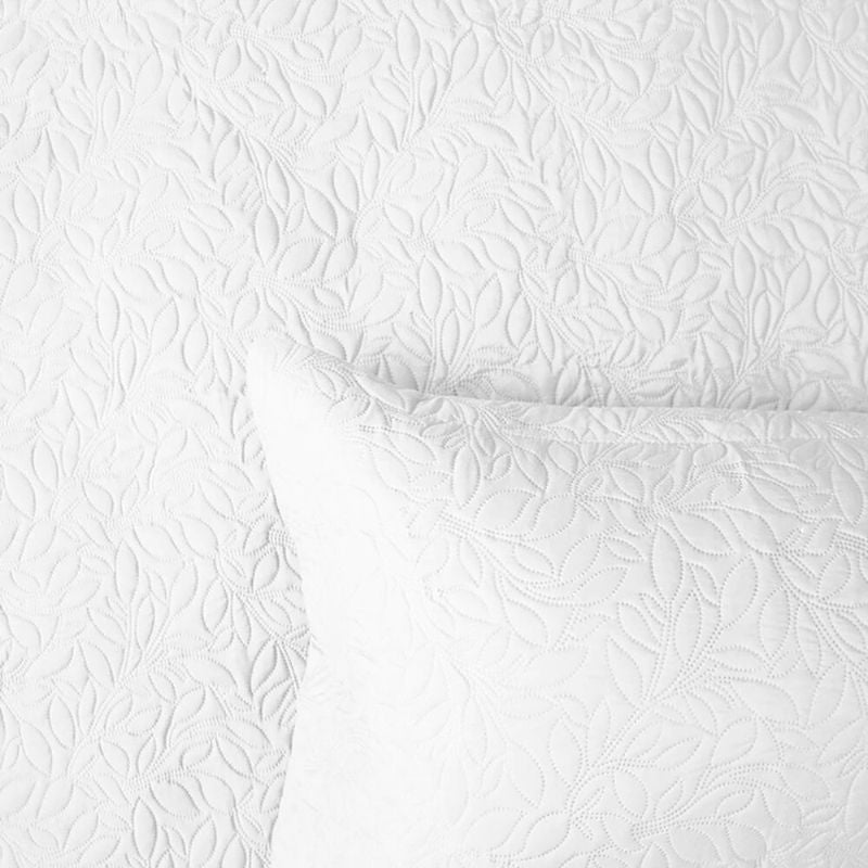 Coverlet Set - Bambury Botanica Single/Double (White)