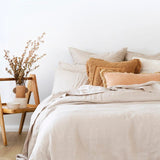 King Sheet Set - Bambury French Linen  (Pebble)
