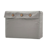 Split King BedTemple Organic Cotton Sheet Set Grey - Bambury