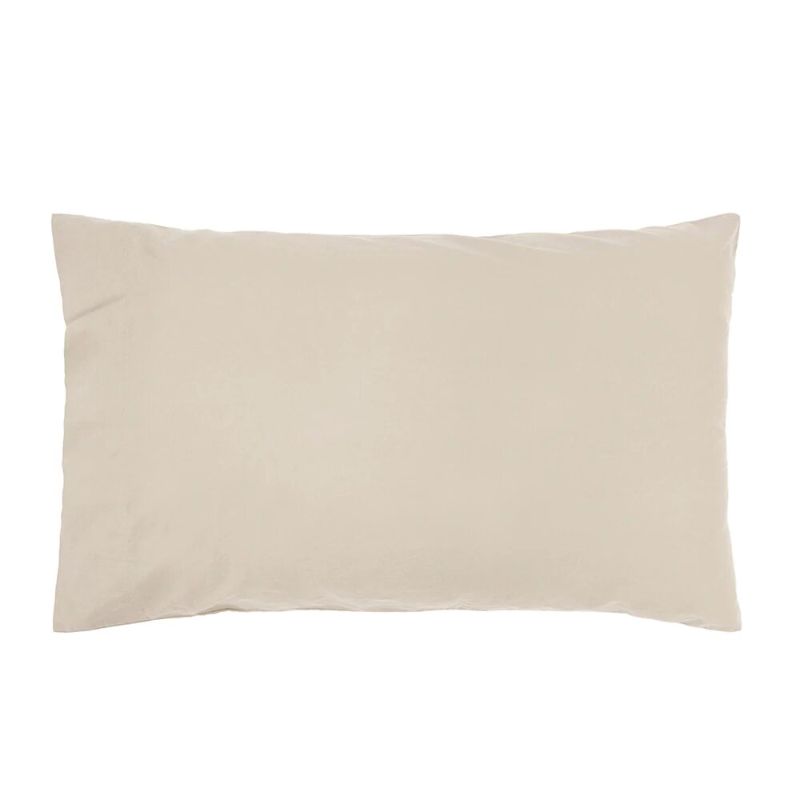 King Single Sheet Set in Pebble color, made from soft, GOTS-certified organic cotton for comfort and sustainability.