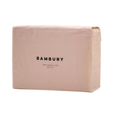 Split King BedTemple Organic Cotton Sheet Set Rosewater - Bambury