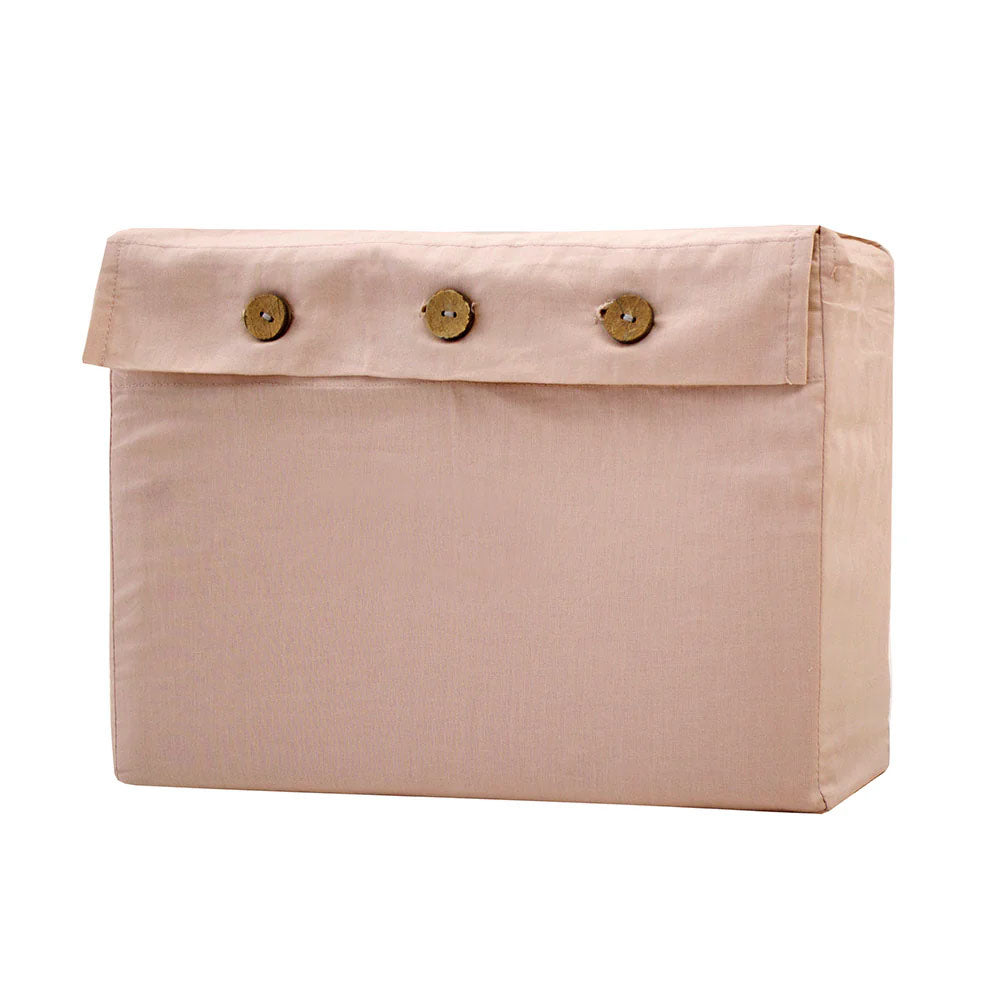 Split King BedTemple Organic Cotton Sheet Set Rosewater - Bambury