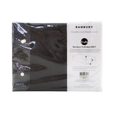 Double Tru Fit Fitted Sheet Charcoal- Bambury