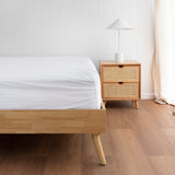 Queen Tru Fit Sheet Set White- Bambury