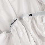 Split King Bed Tru Fit Sheet Set White