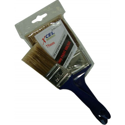 Paint Brushes Blue Handle Economy   75mm