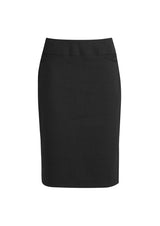 Classic Womens Knee Length Skirt - Charcoal Marle