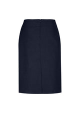 Classic Womens Knee Length Skirt - Navy