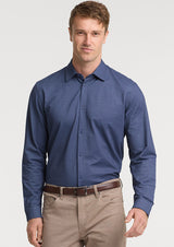 Venture Mens Long Sleeve Shirt - Black
