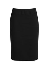 Classic Womens Below Knee Skirt - Black