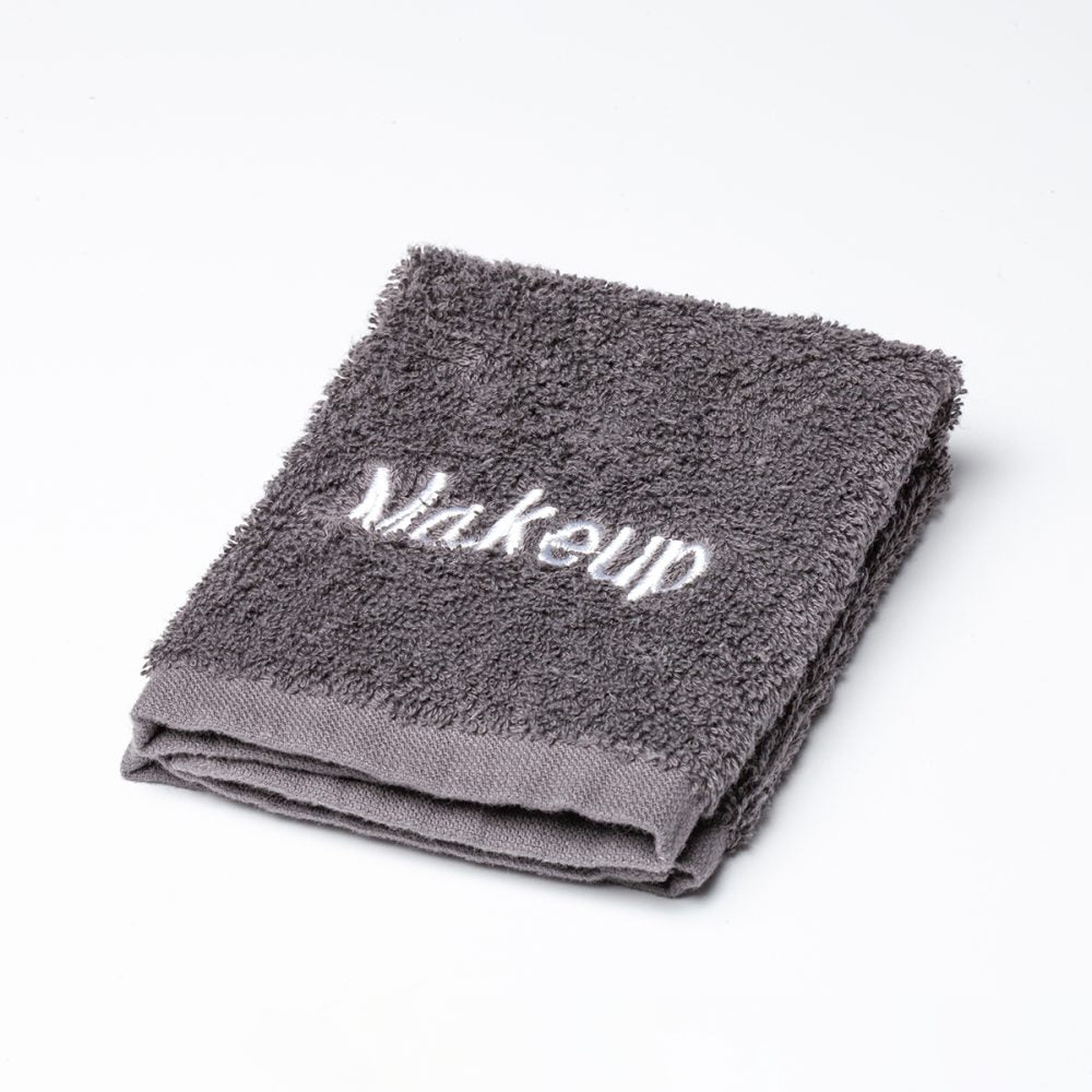 Make Up Face Cloth - Weavers Cardiff Towelling (Charcoal)