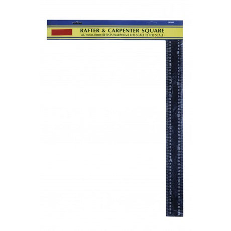 Rafter Framing Square - 24" Rfsqr24 with metric and imperial measurements, durable steel, and clear etched markings for precision.