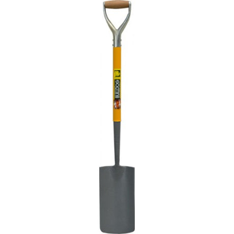 Bulldog Grafting Spade with durable steel shaft, ideal for precision digging, planting, and grafting in gardening projects.