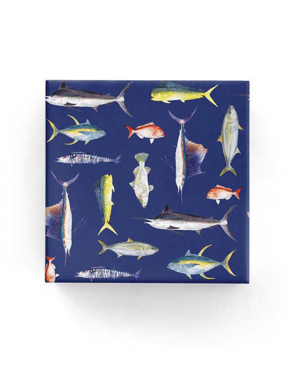 Wrap - Gone Fishing (60cm x 40mtrs)