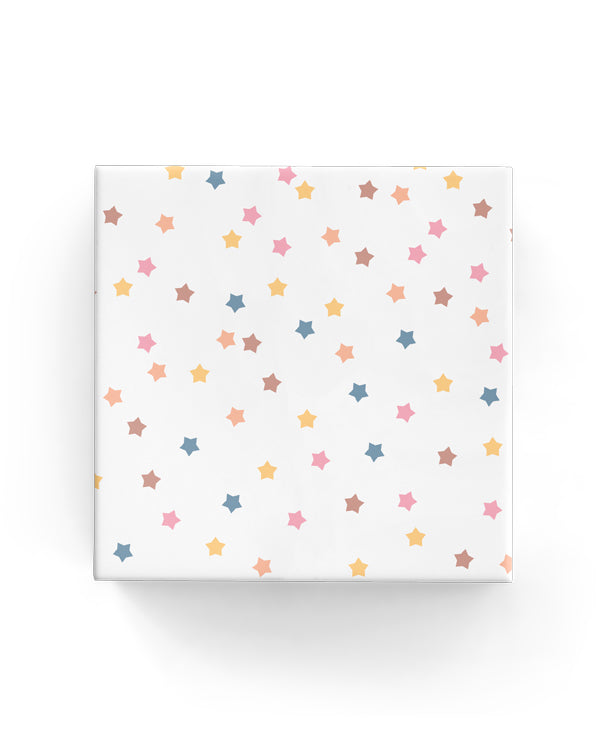 Wrap - Scattered Stars Pastel (60cm x 40mtrs)