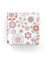 Gift Wrap - Xmas Kaleidoscope (Red Pistachio Blue Gold)