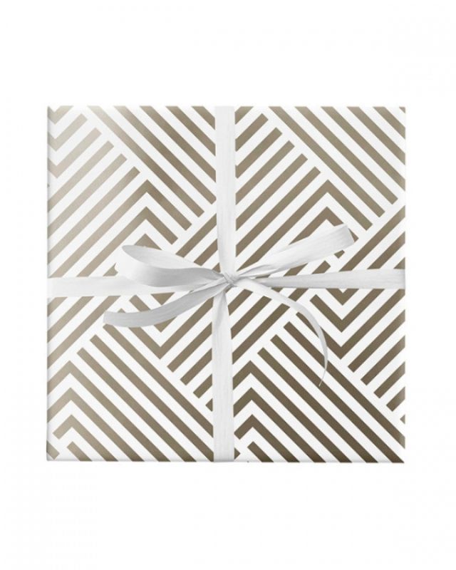 Wrapping Paper - Metallic Wrap Champagne