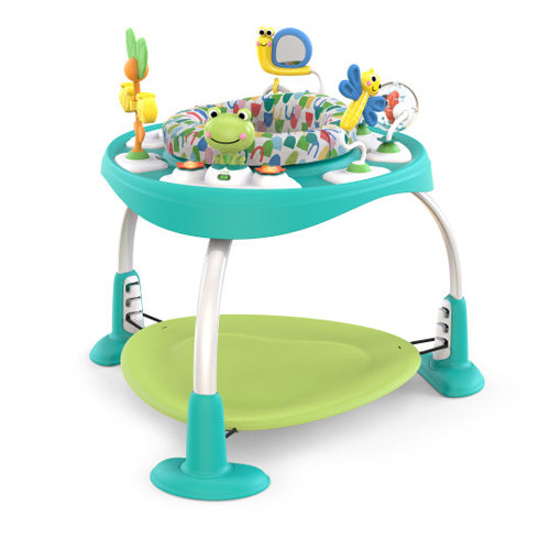 2-in-1 Activity Jumper & Table - Bright Starts Bounce†Bounce†Baby Playful Pond