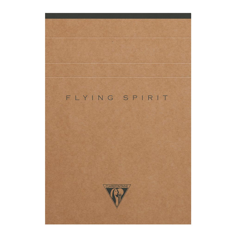 Flying Spirit Clothbound Notepad A6 Asstd Kraft
