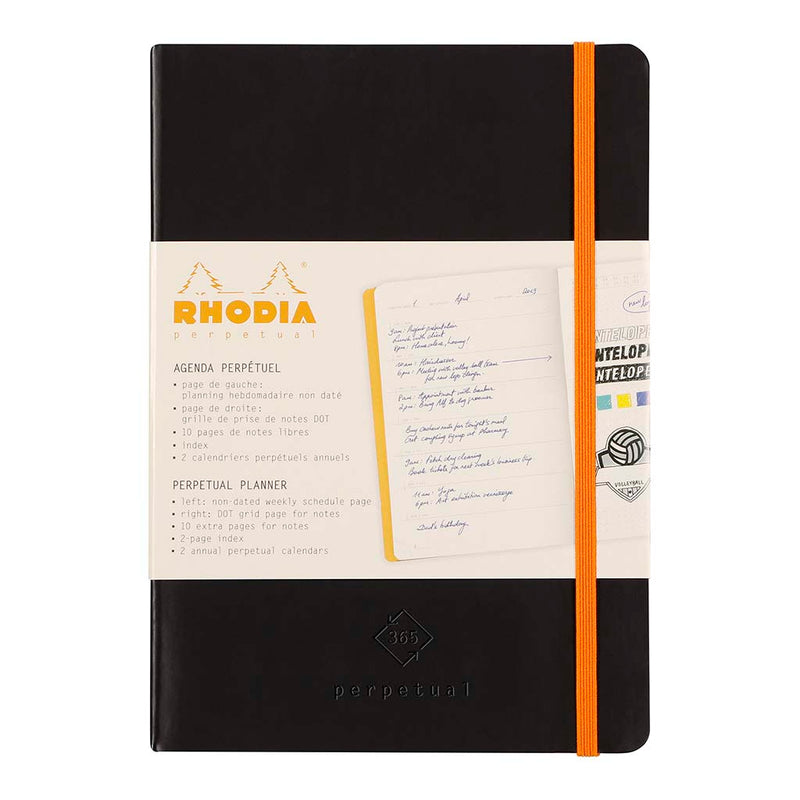 Rhodia Perpetual Diary A5 Black