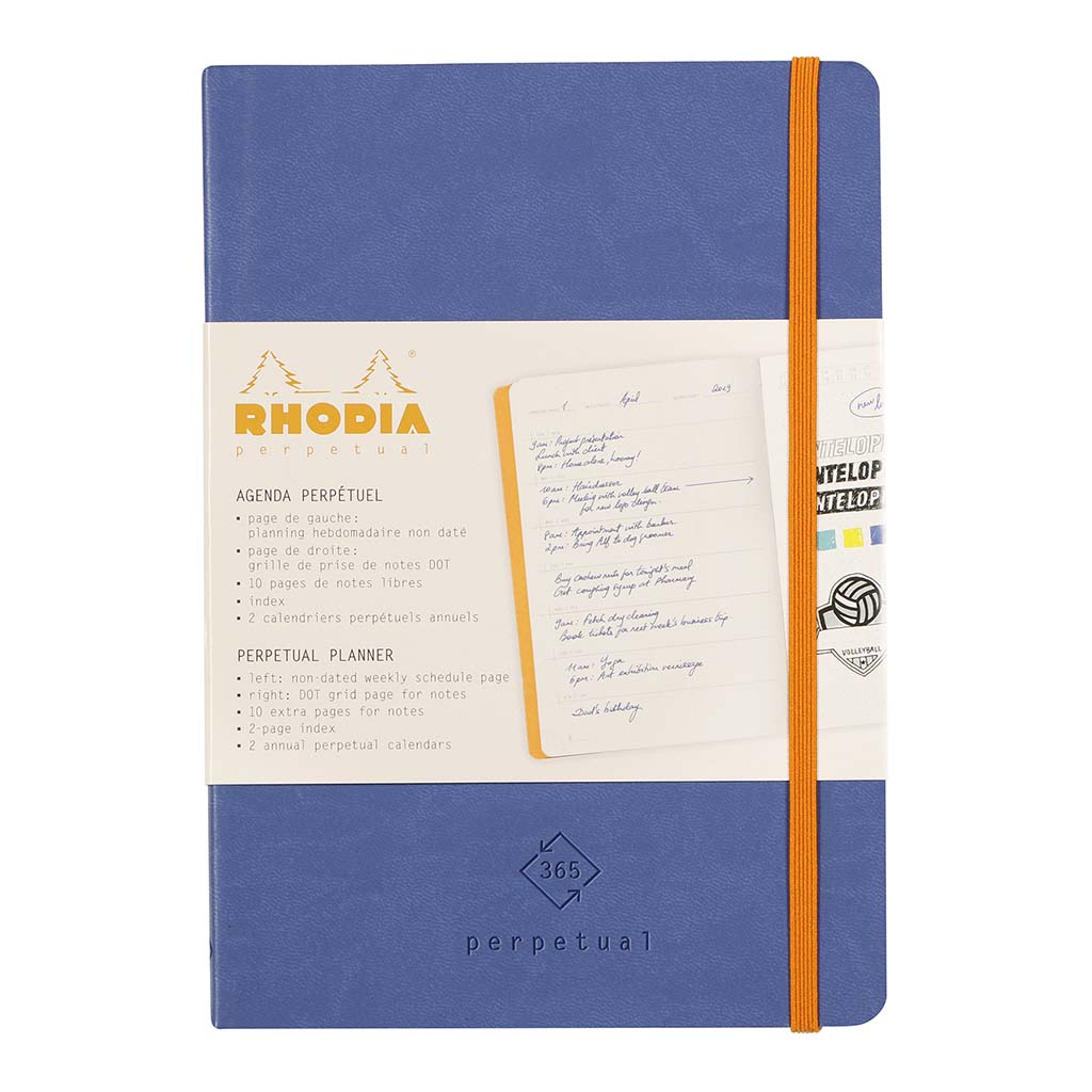 Rhodia Perpetual Diary A5 Sapphire