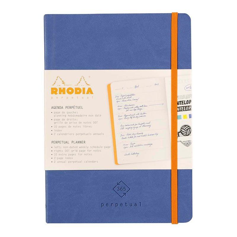 Rhodia Perpetual Diary A5 Sapphire