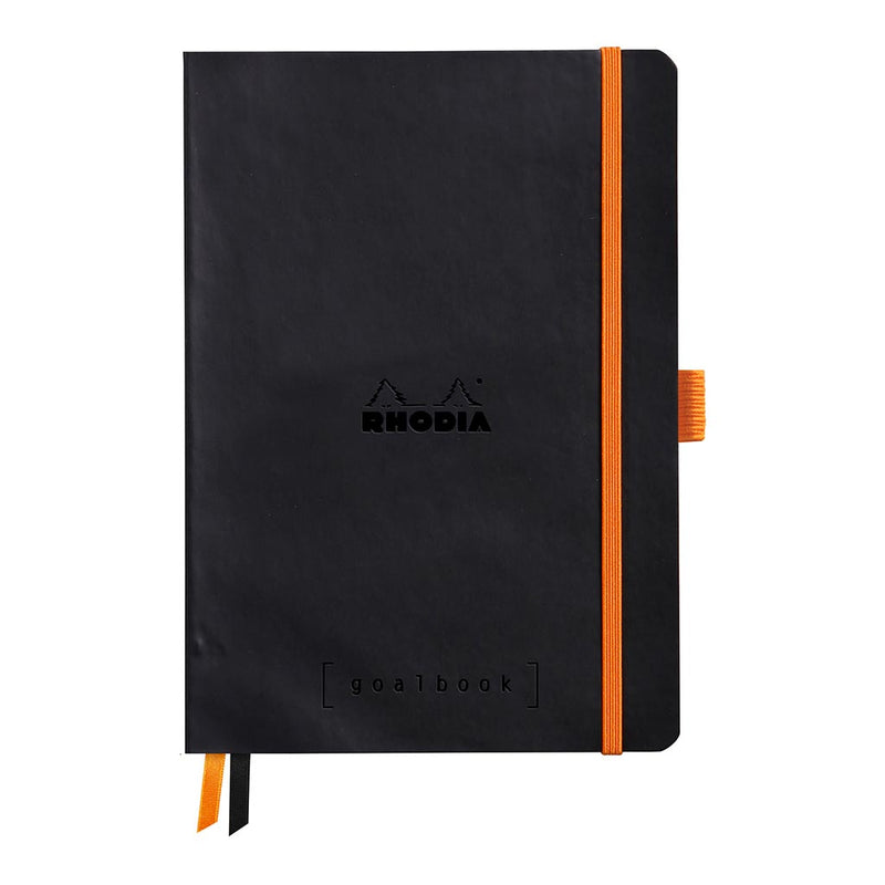 Rhodiarama Goalbook A5 Dotted Black