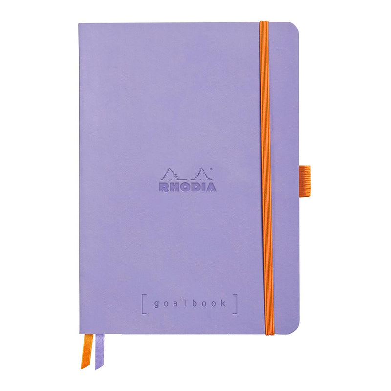 Rhodiarama Goalbook A5 Dotted Iris Blue