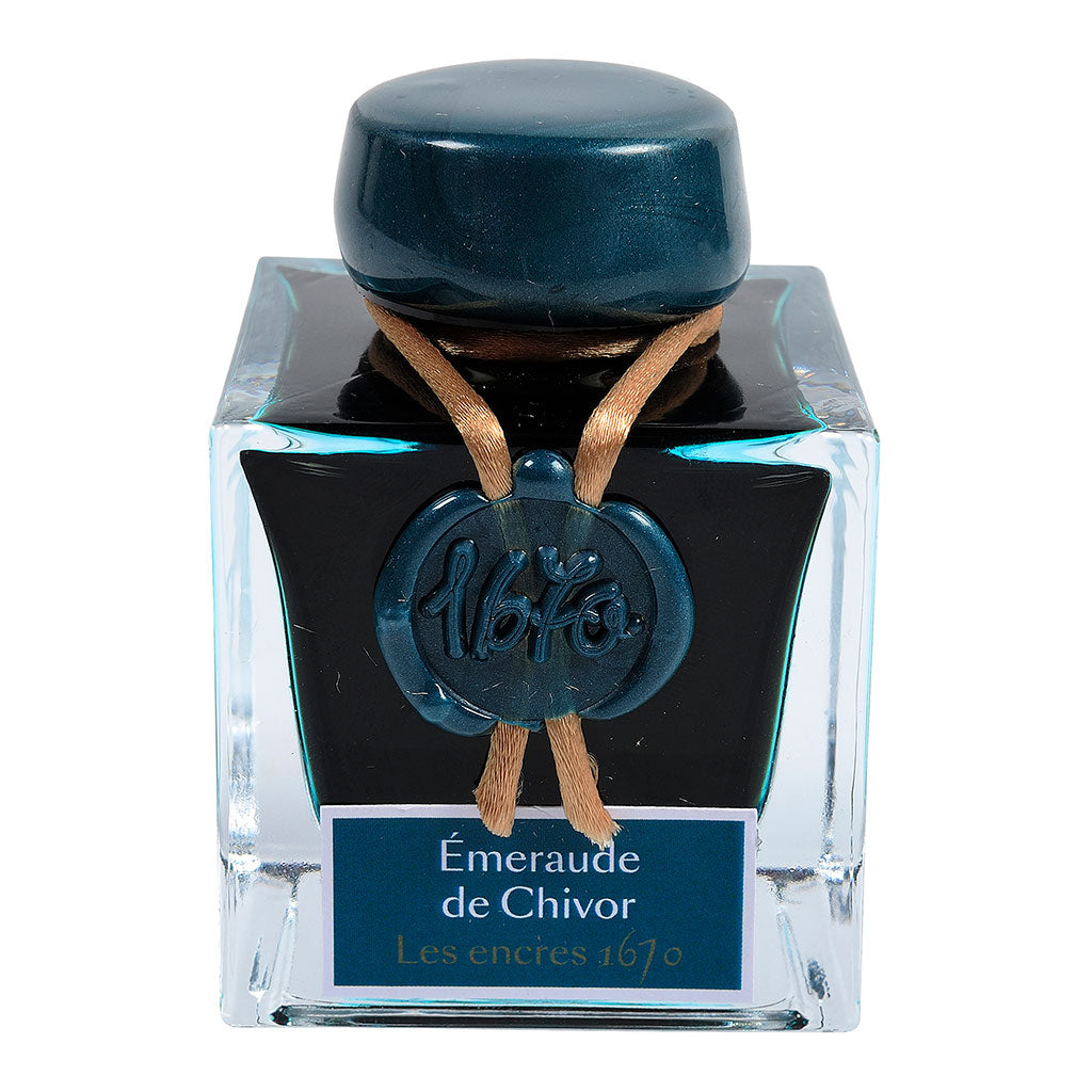 Jacques Herbin 1670 Ink 50ml Emerald of Chivor