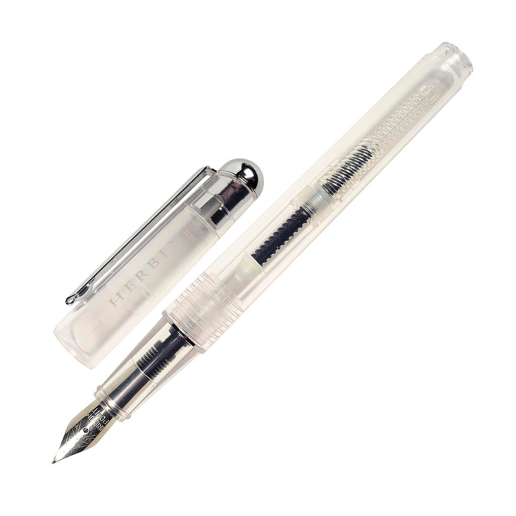 Herbin Transparent Fountain Pen with Converter