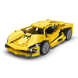 Car Building Blocks Set - CADA LIGHTNING BRICK SPORT CAR PULL BACK