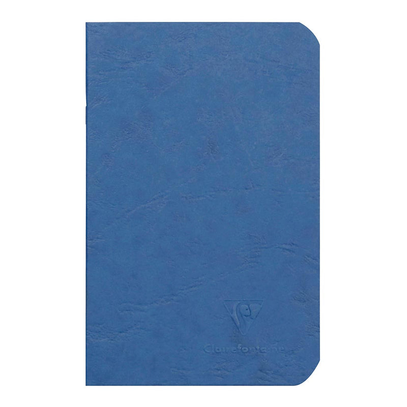 Age Bag Notebook Pocket Blank Blue