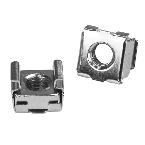 M6 Rack Screws and M6 Cage Nuts - 20 Pack