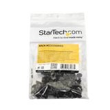 A pack of 50 durable 10-32 server rack screws ideal for securing hardware in data centers and home offices.