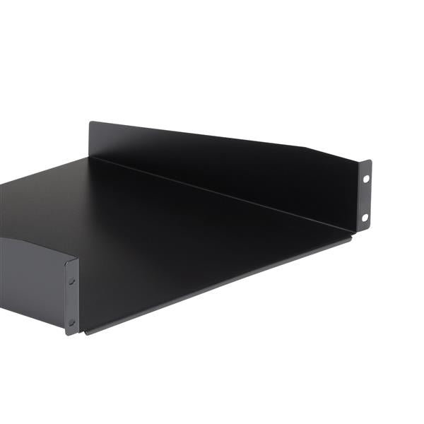 Black Standard Universal Server Rack Cabinet Shelf