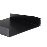 Black Standard Universal Server Rack Cabinet Shelf