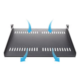 Vented 1U Rack Shelf - 40 cm (16 in.) Deep