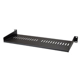 Vented 1U Rack Shelf - 18 cm (7 in.) Deep