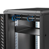 Fixed Server Rack Shelf - 2U Cantilever Shelf 125lbs 56kg