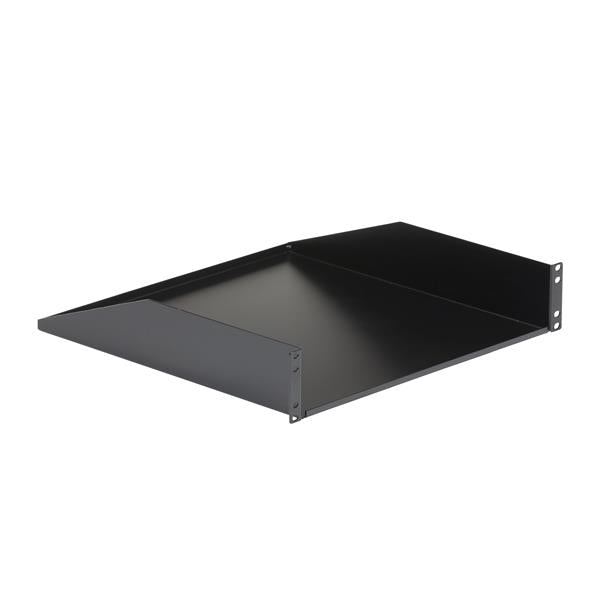 Fixed Server Rack Shelf - 2U Cantilever Shelf 125lbs 56kg